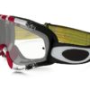 oakley o frame pinned race red yellow